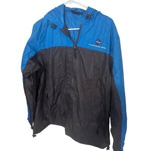 NASA Prairie Mountain U.S. Space & Rocket blue and gray jacket size L